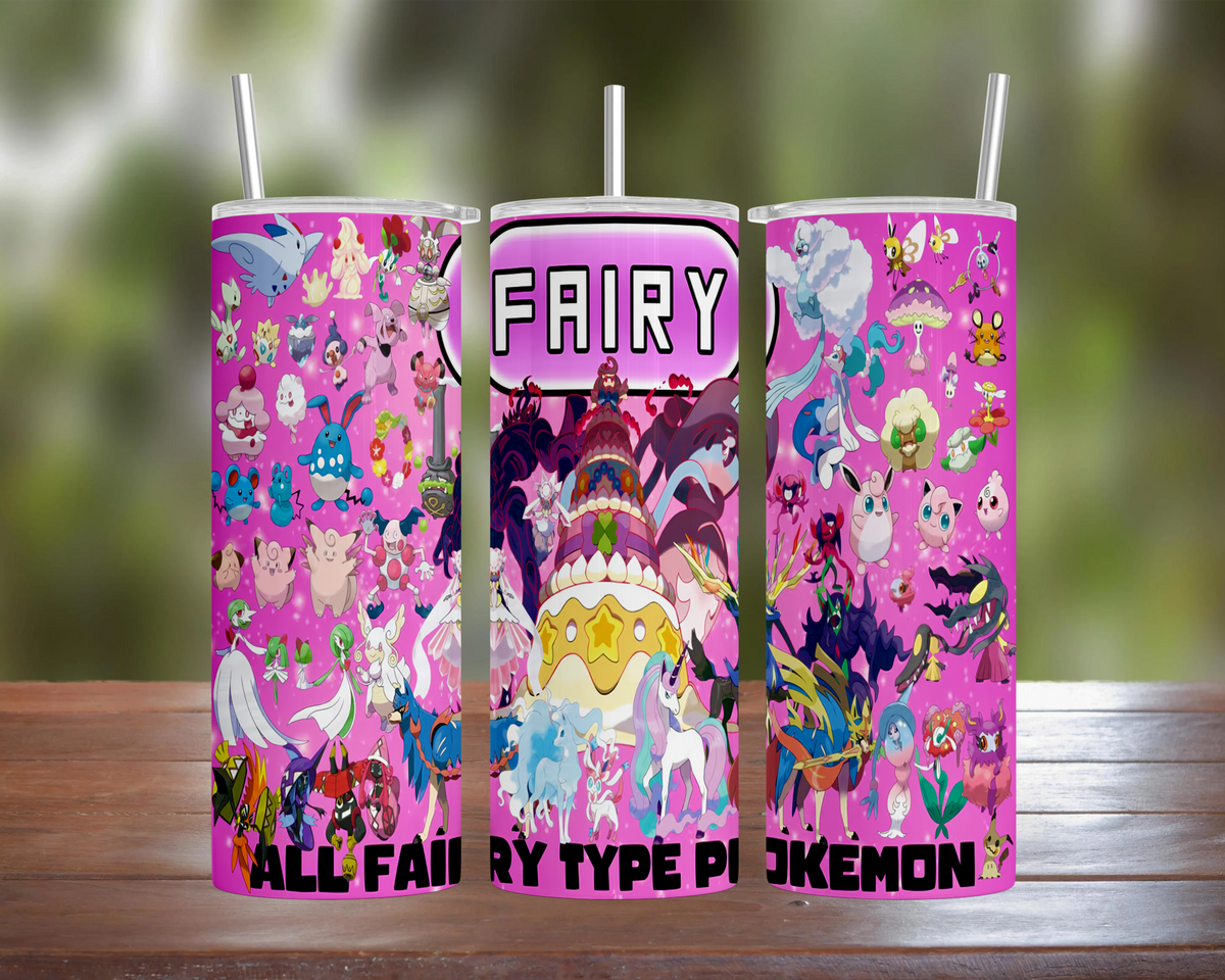 Fairy Type Pokemon Tumbler