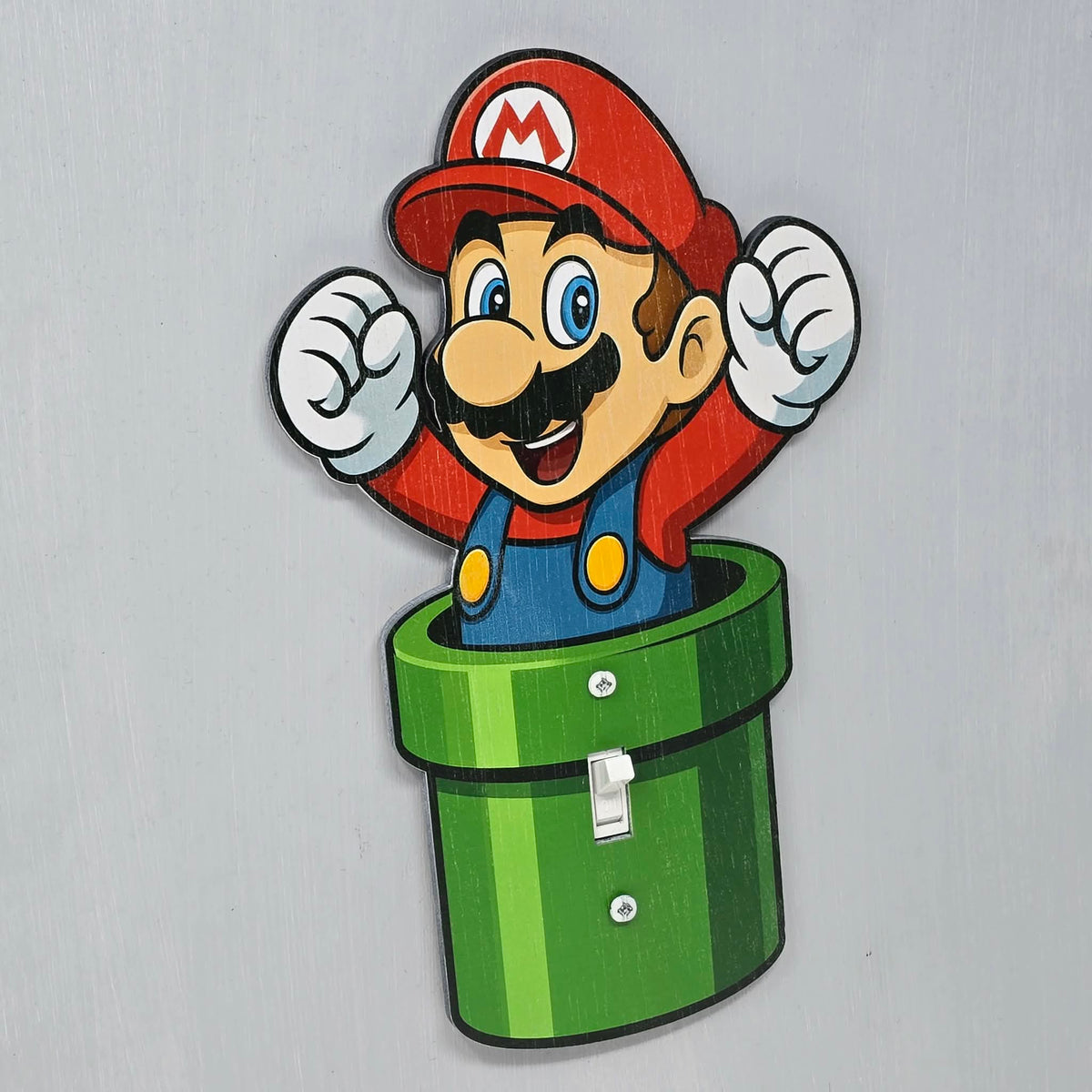 Mario Pipe Light Switch Cover 2