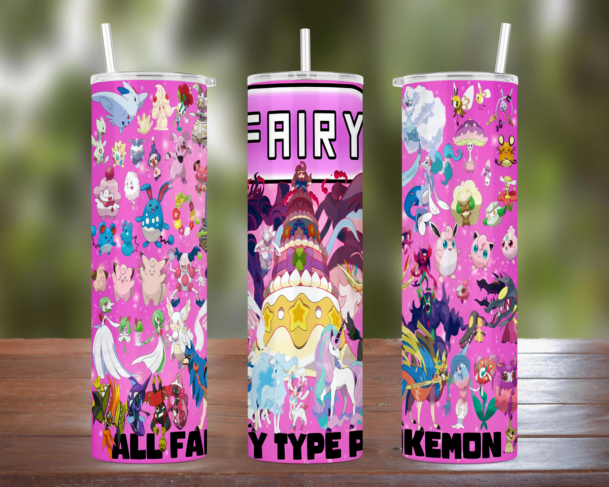 Fairy Type Pokemon Tumbler