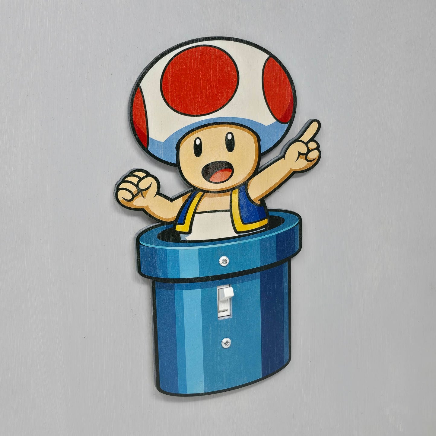 Toad Pipe Light Switch Cover