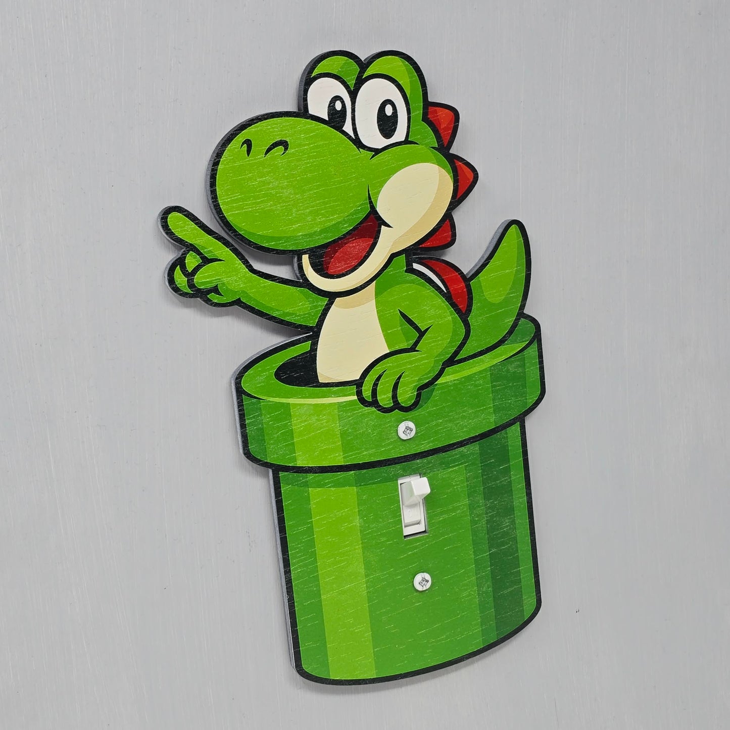 Yoshi Pipe Light Switch Cover 2