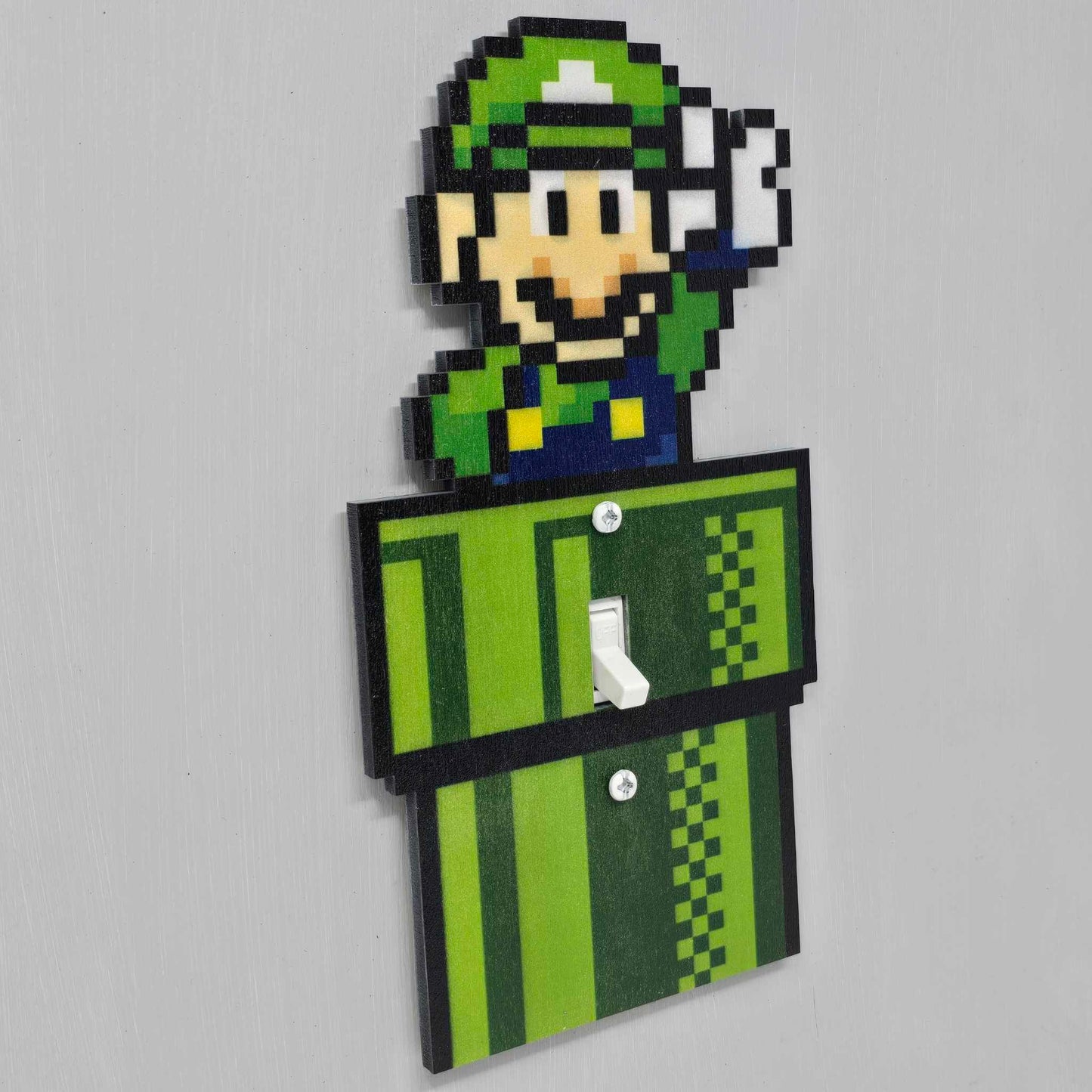 Luigi Pipe Light Switch Cover