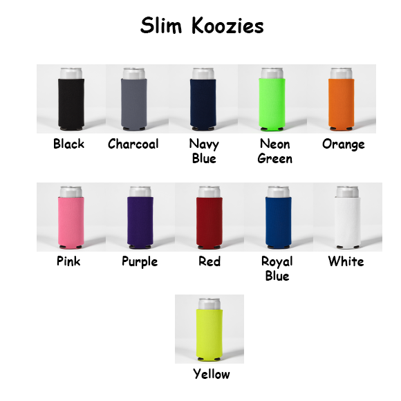 Pink & Phosphor Slimes Koozie Set