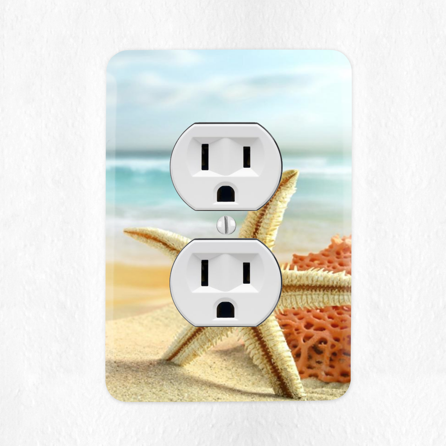 Starfish Light Switch Cover