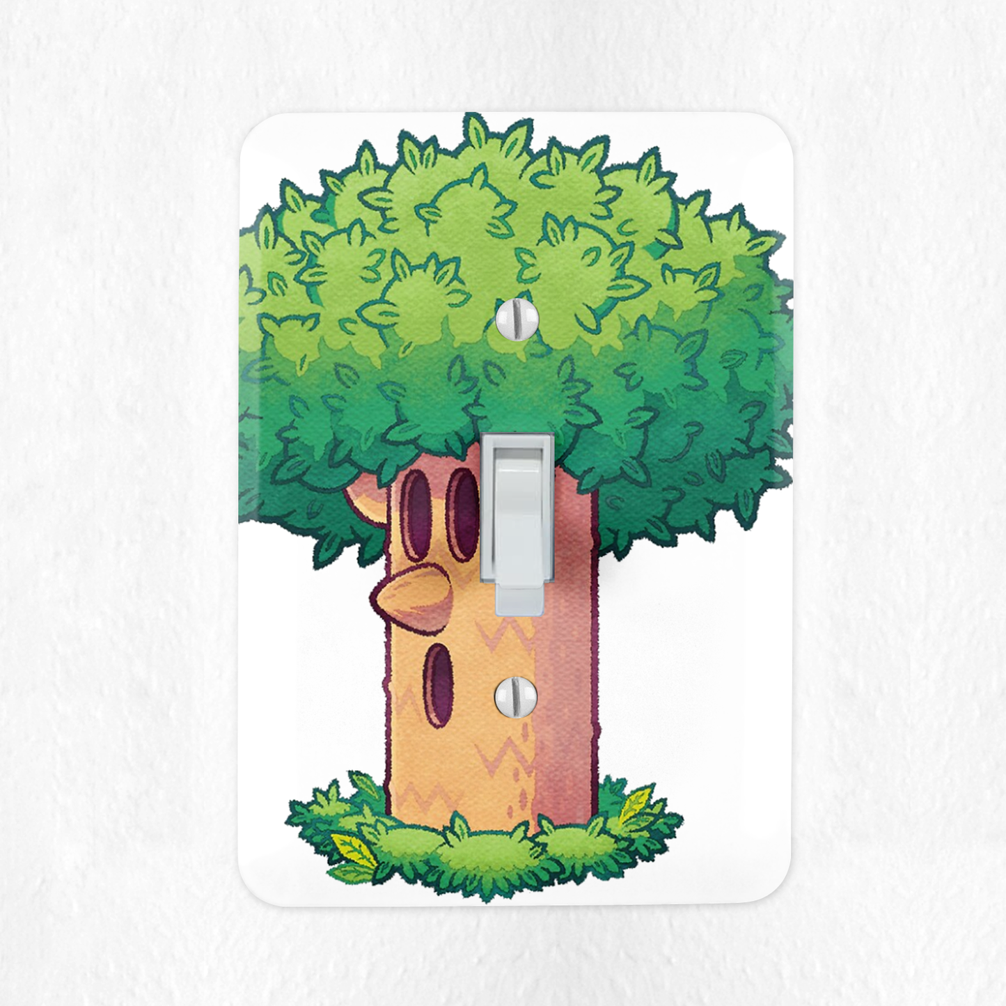 Whispy Woods Light Switch Cover