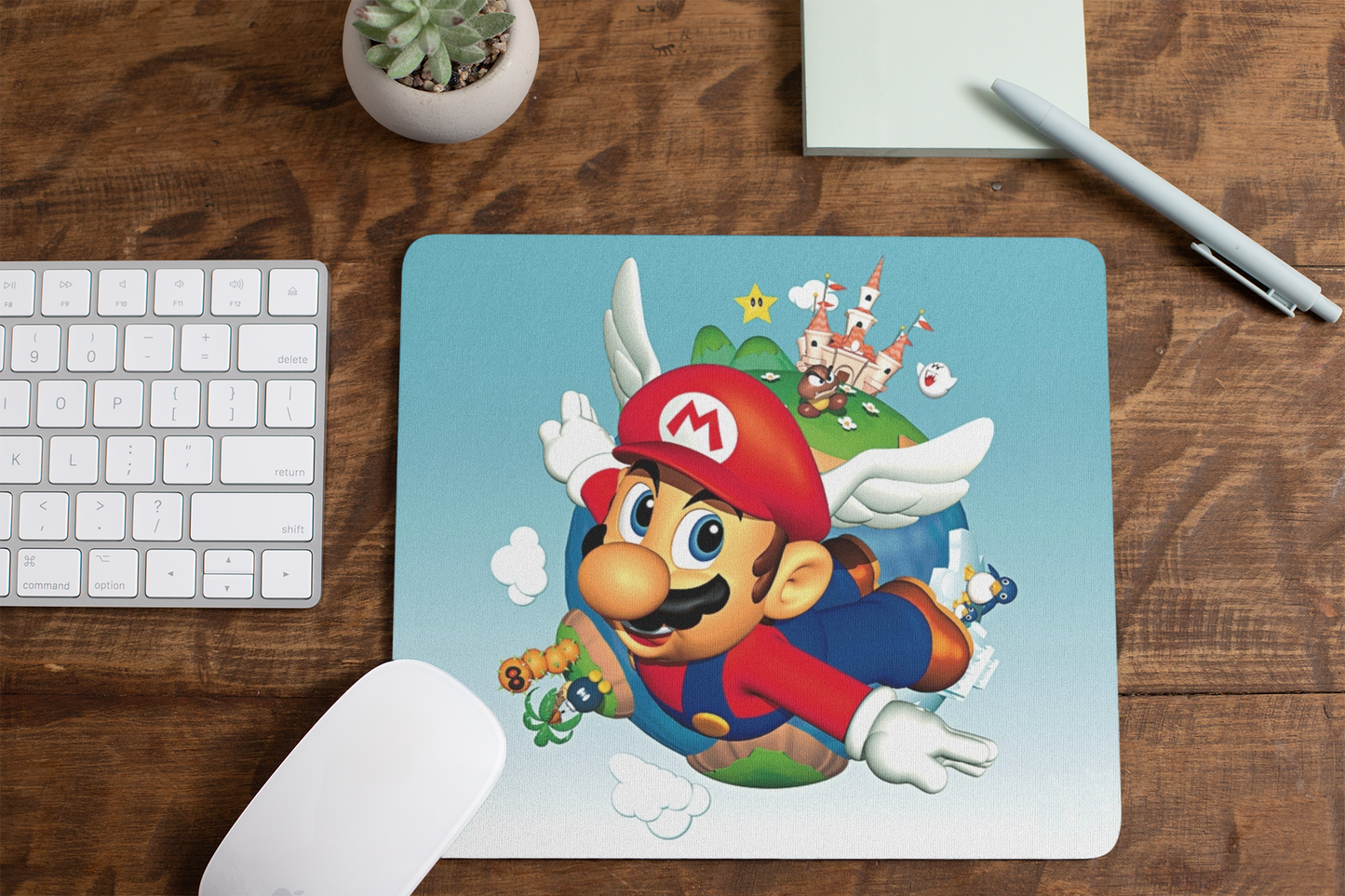 Mario 64 Mouse Pad