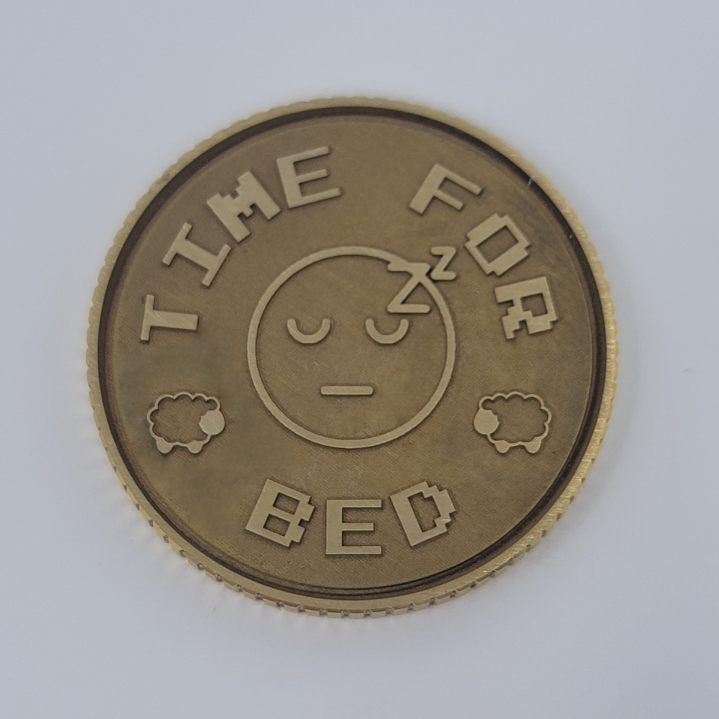 One More Game Metal Coin