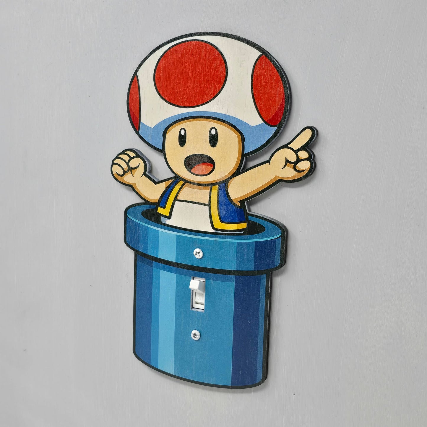 Toad Pipe Light Switch Cover