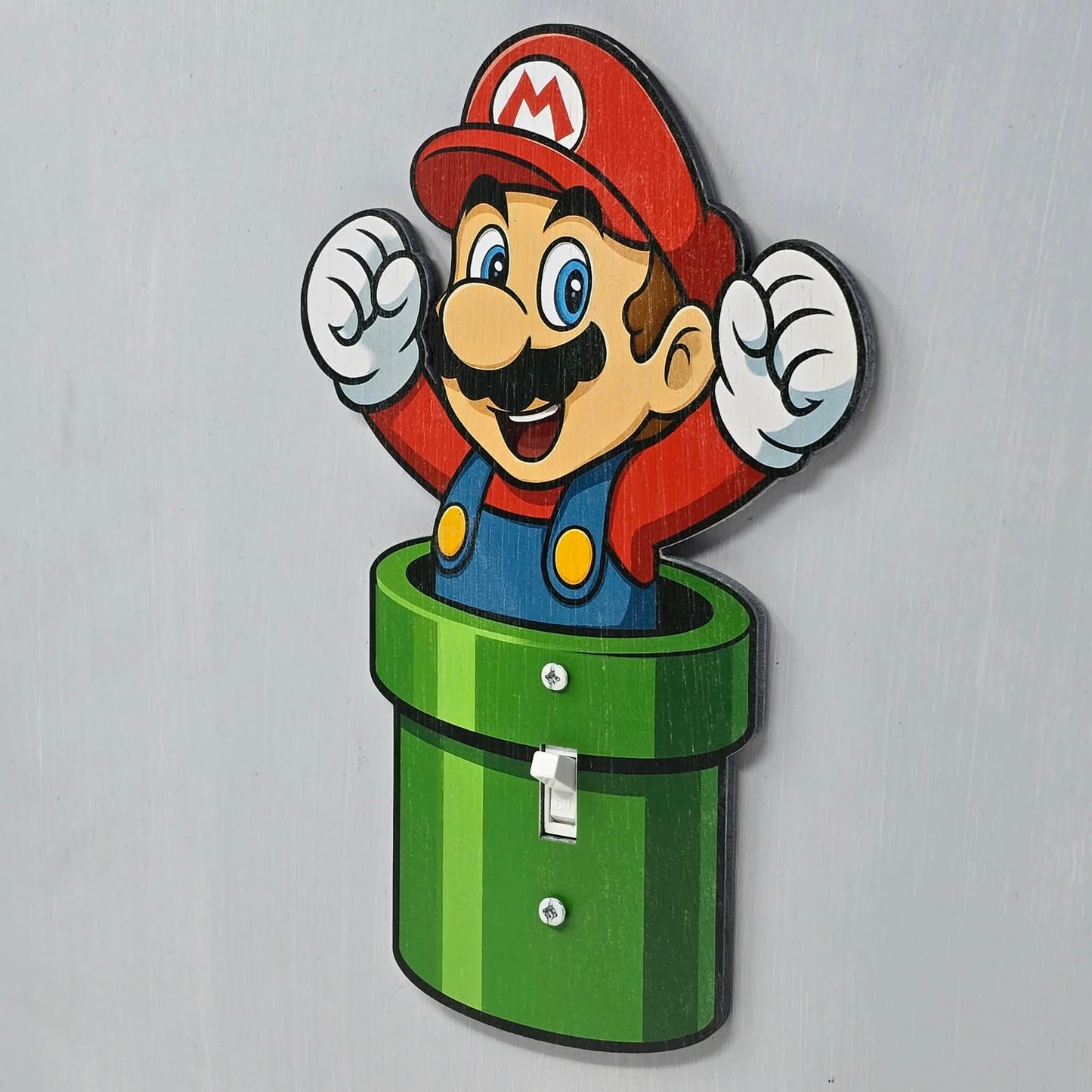 Mario Pipe Light Switch Cover 2
