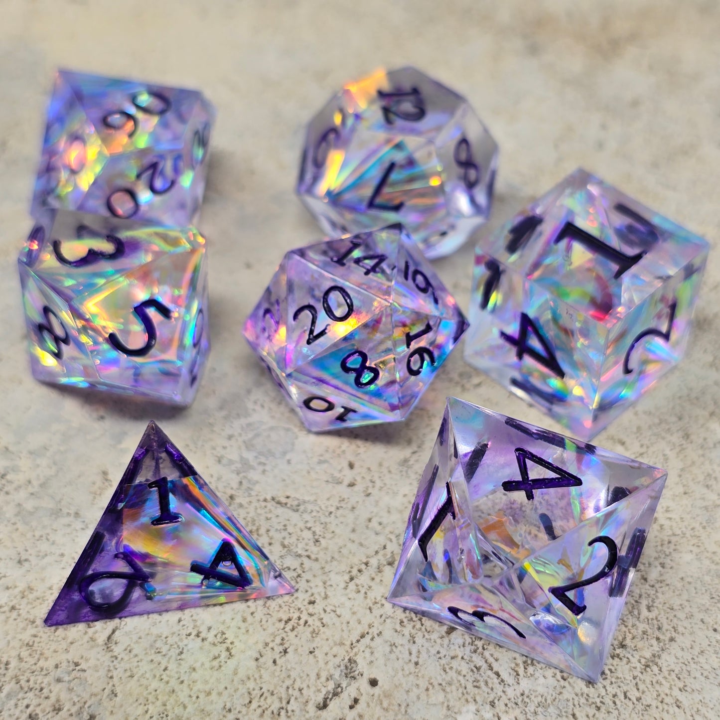 Celestial Prism Dice Set