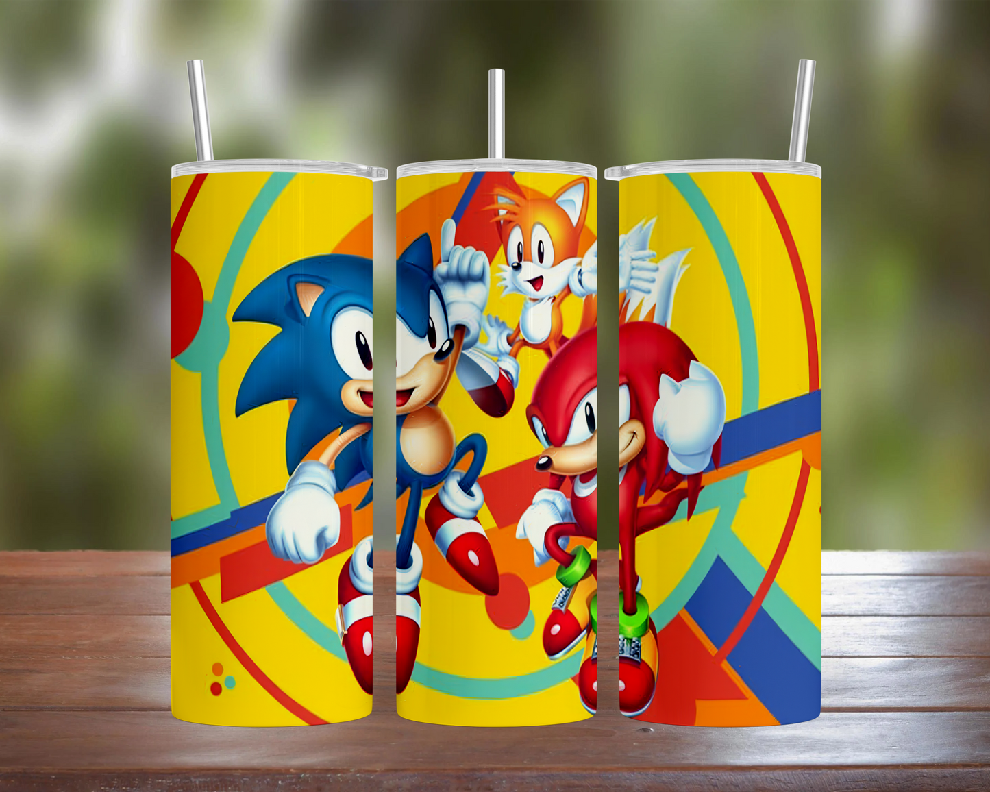 Sonic, Tails, & Knuckles Mania Tumbler