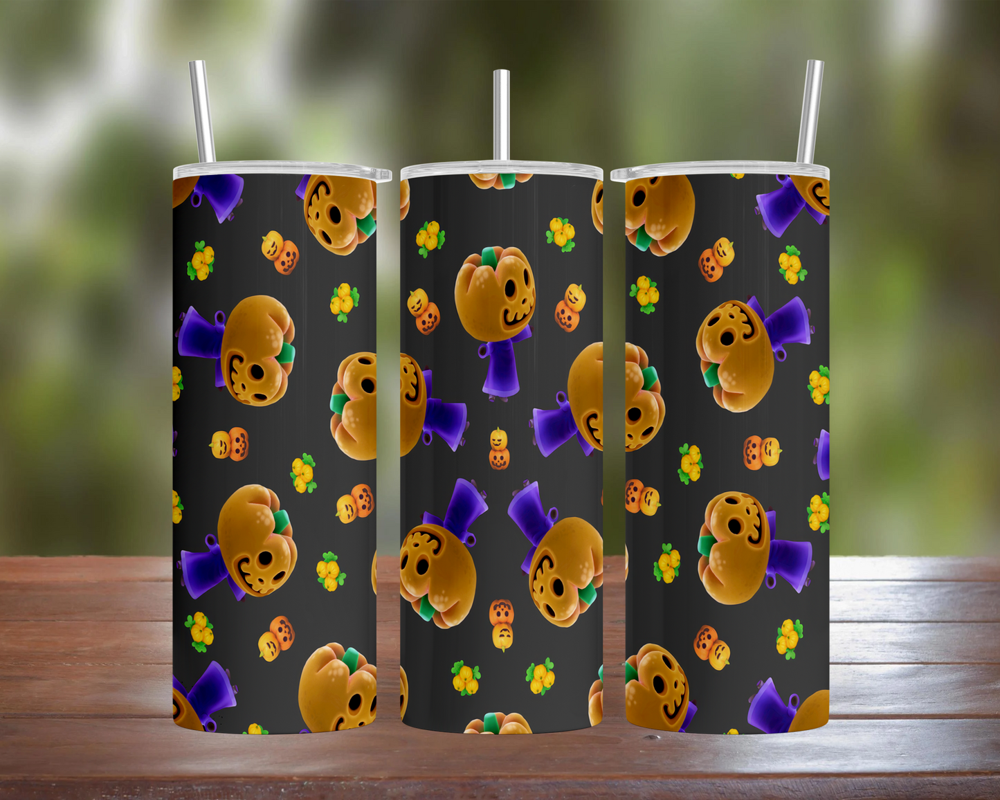 Animal Crossing Jack o' lanterns Tumbler