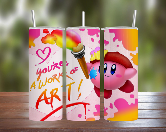 Kirby Work of Art Tumbler