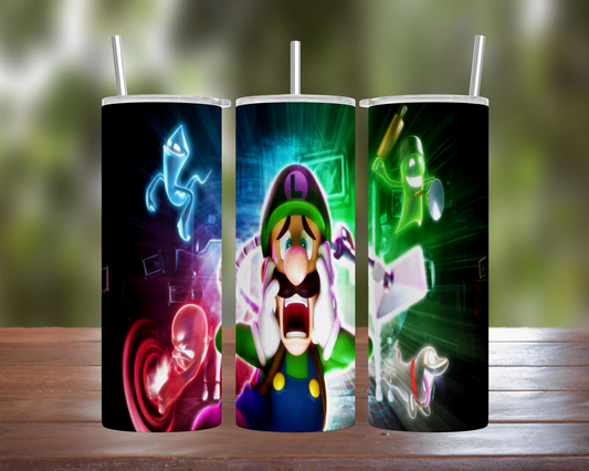Luigi's Mansion Ghost Portals Tumbler