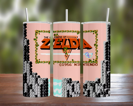 Zelda Original NES Tumbler