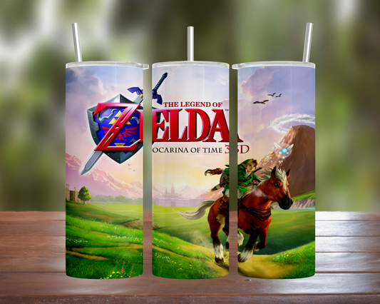 Ocarina of Time 3D Tumbler