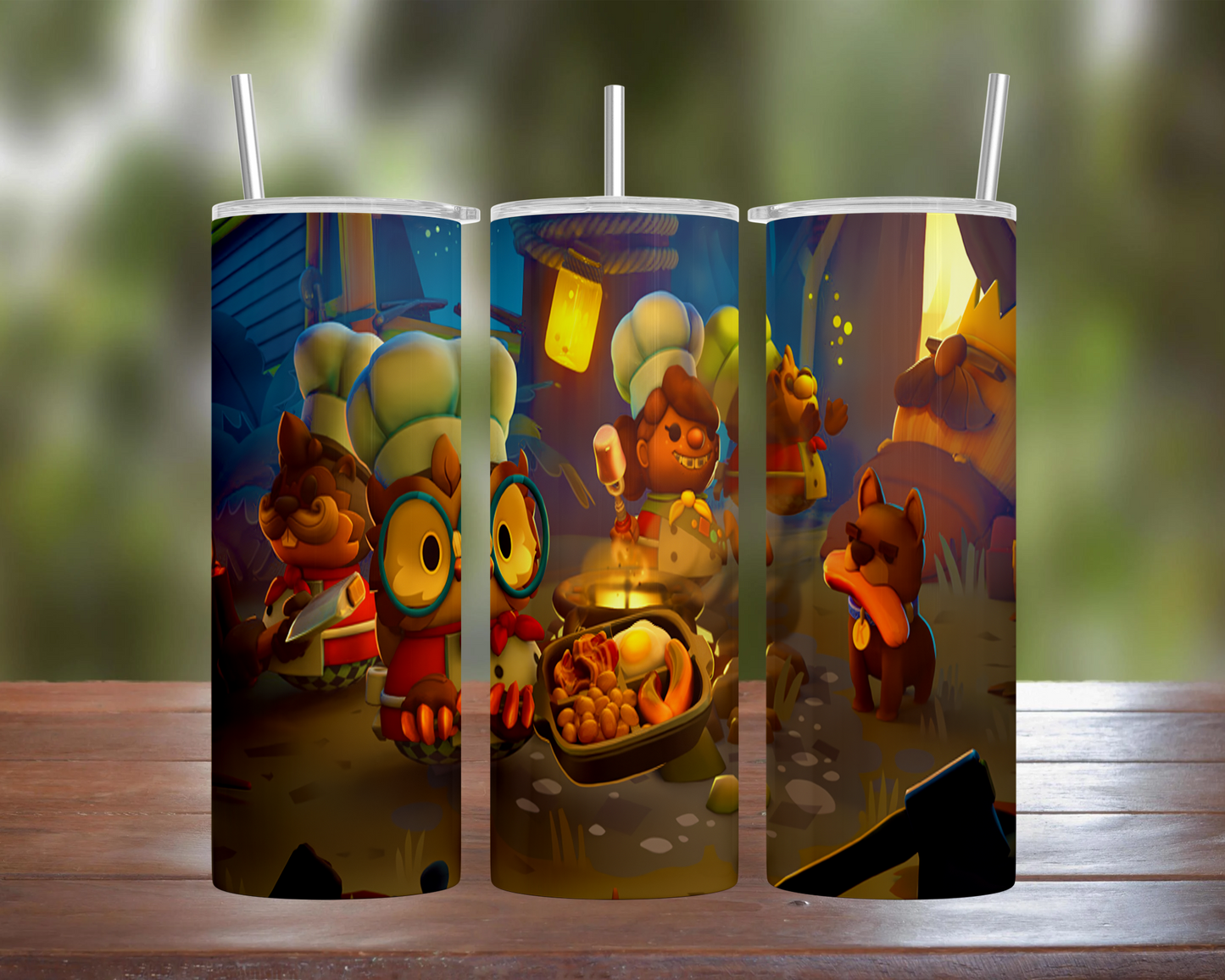 Overcooked Campfire Cook-Off Tumbler