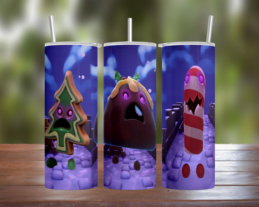 Overcooked Christmas Horde Tumbler