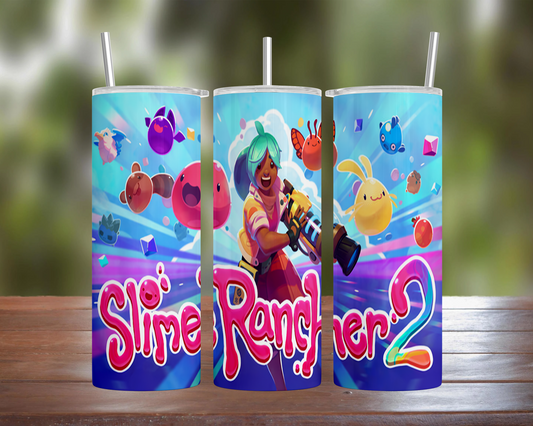 Slime Rancher 2 Cover Art Tumbler