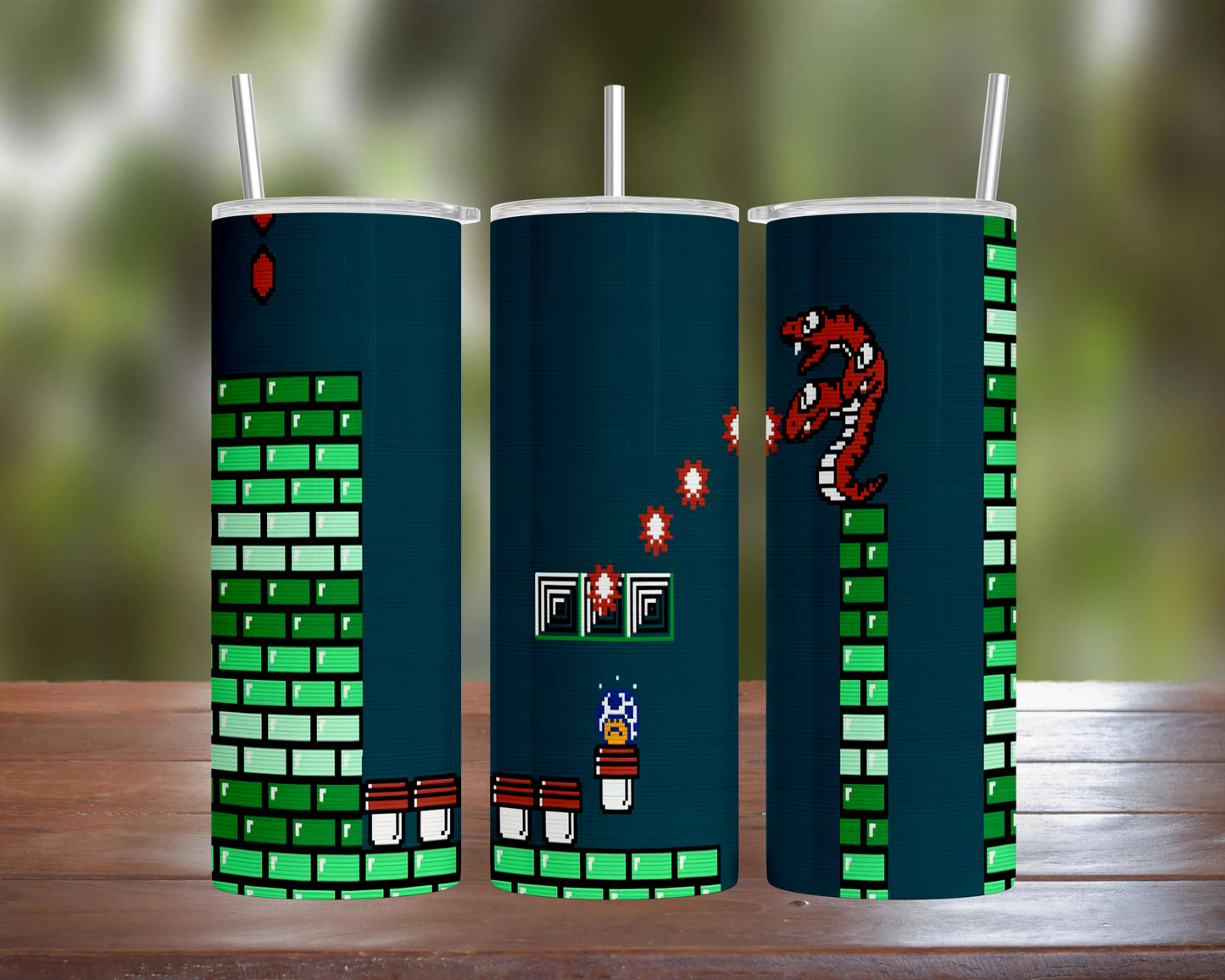 Super Mario 2 Toad vs Tryclyde Tumbler