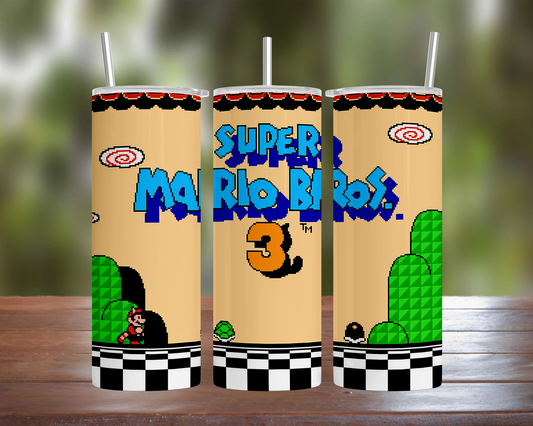 Super Mario 3 Opening Tumbler