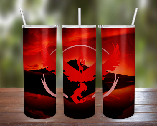 Pokemon Team Valor Tumbler