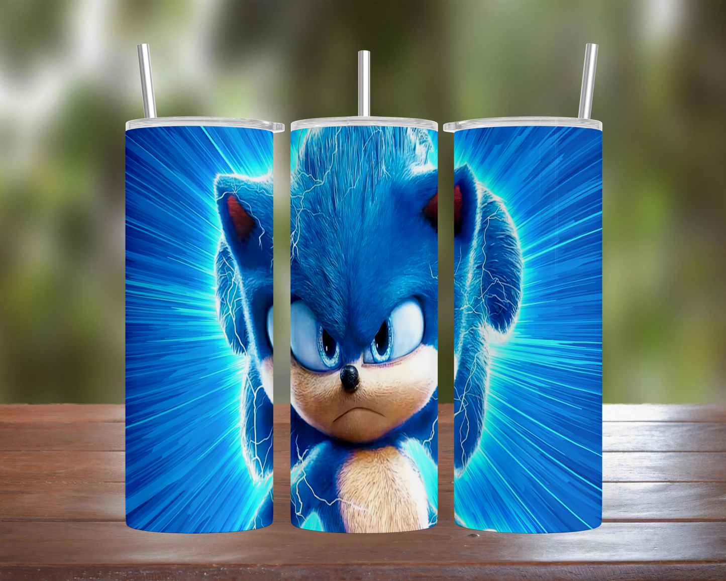 Sonic Movie: Angry Sonic Tumbler