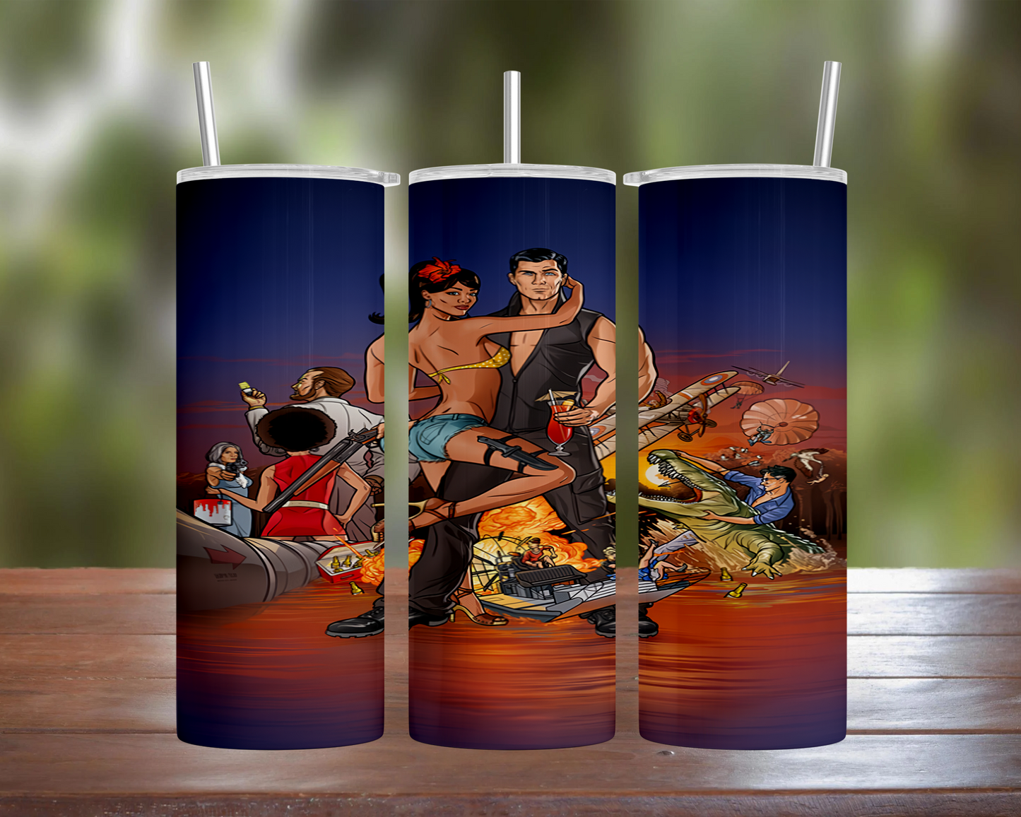 Archer: Season 2 Cover Art Tumbler