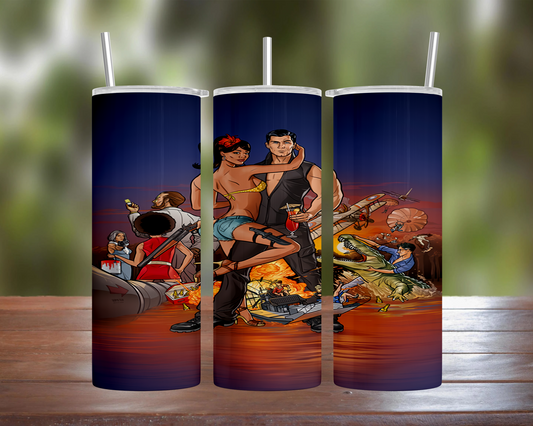 Archer: Season 2 Cover Art Tumbler