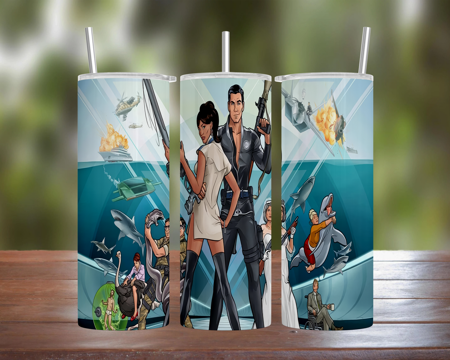 Archer: Season 4 Cover Art Tumbler