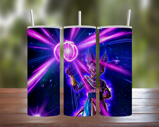 Dragon Ball: Beerus & Ball of Destruction Tumbler