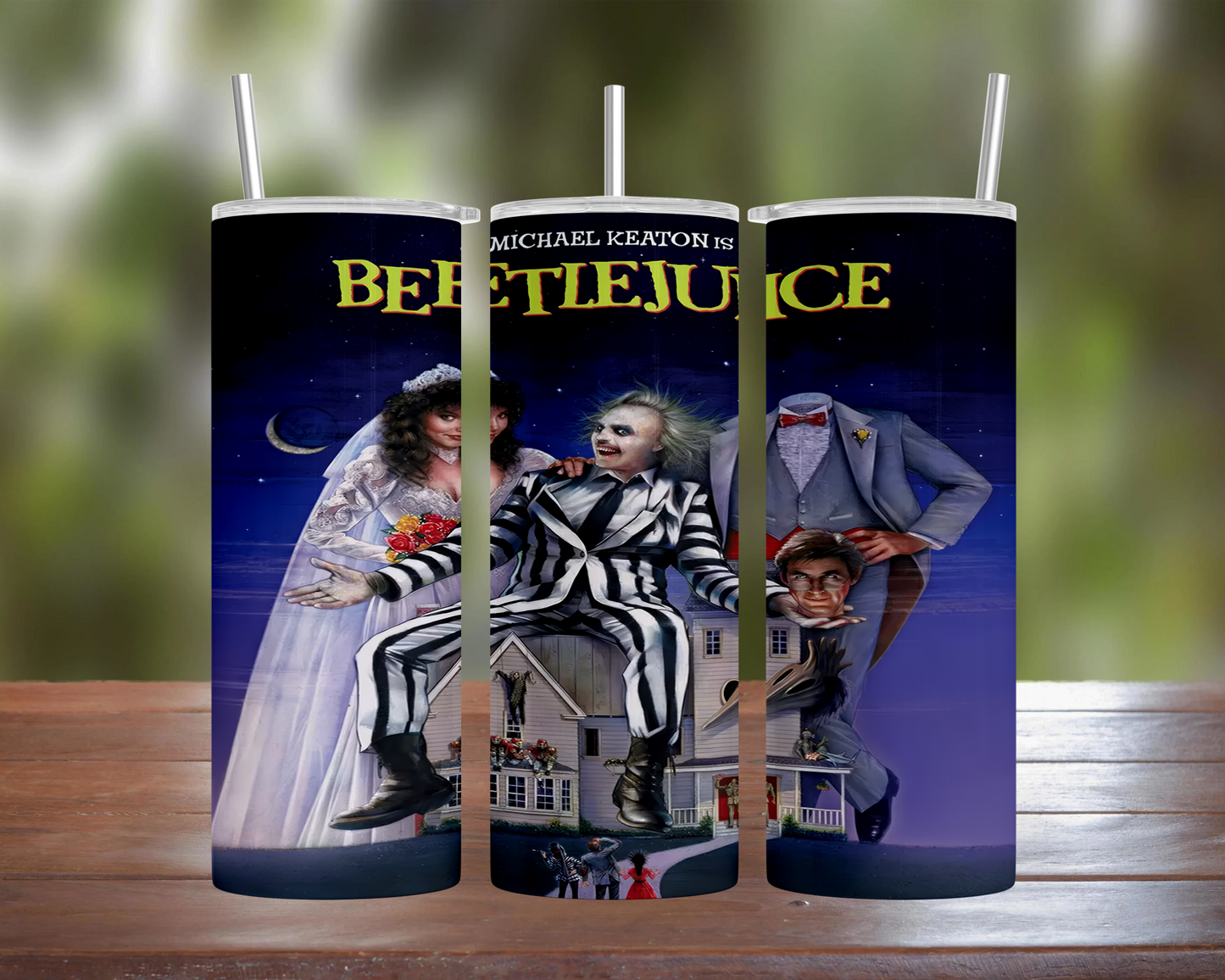 Beetlejuice Tumbler