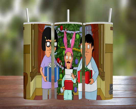 Bob's Burgers: Belcher Kids With Presents Tumbler