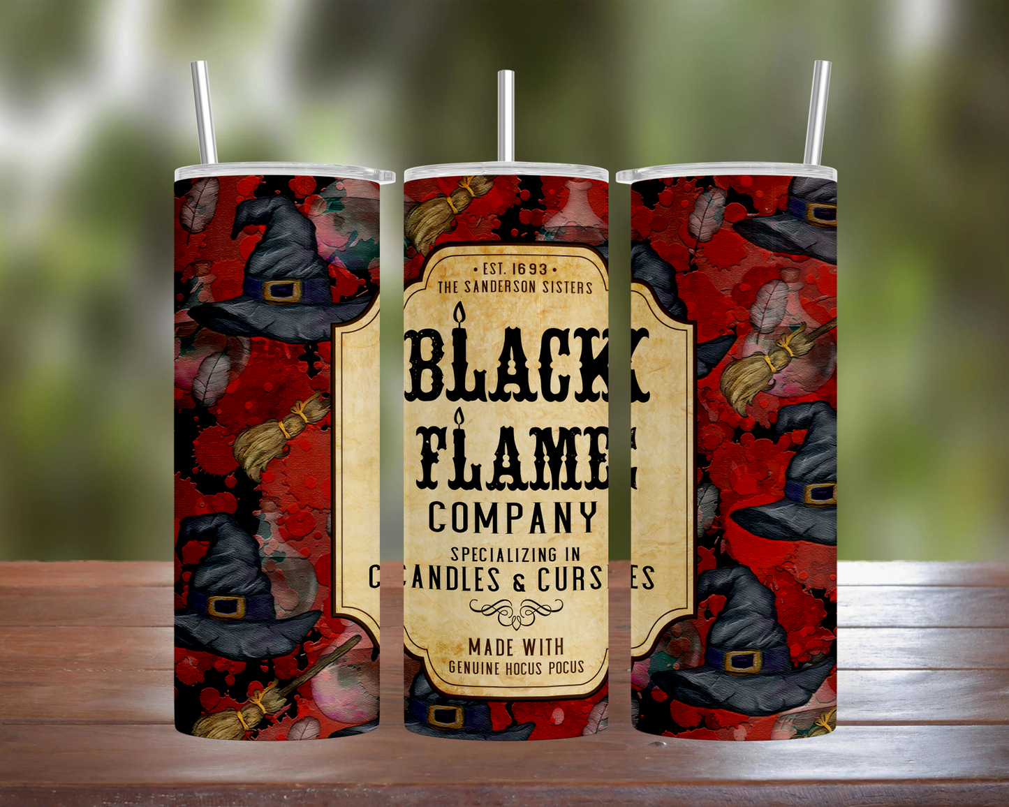 Black Flame Company Tumbler