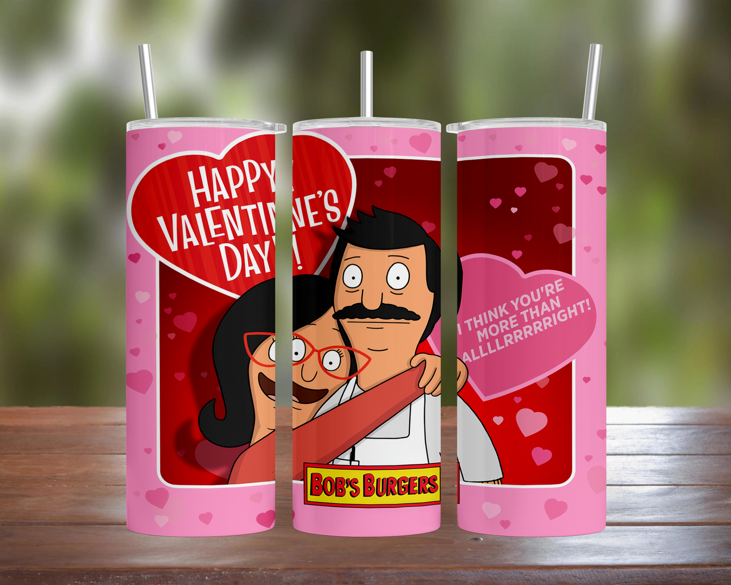 Bob's Burgers: Bob & Linda Belcher Valentine's Day Tumbler