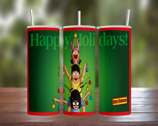 Bob's Burgers: Happy Holidays Tumbler