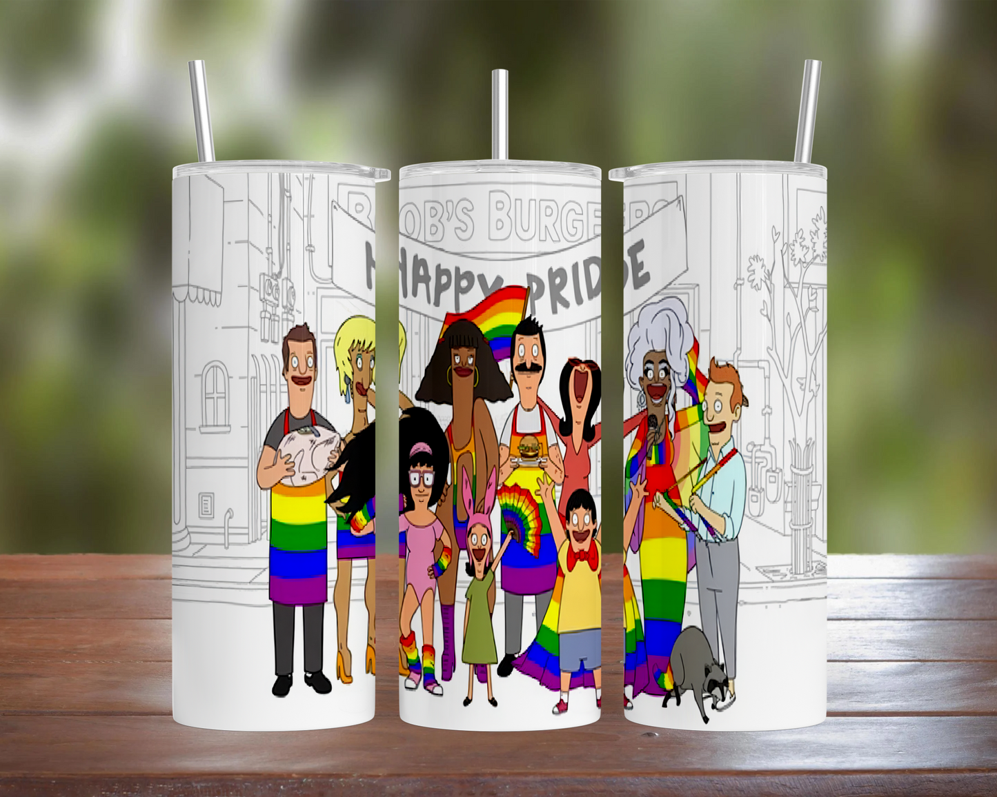 Bob's Burgers: Happy Pride Day Tumbler