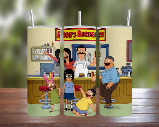 Bob's Burgers: Family In Diner Tumbler