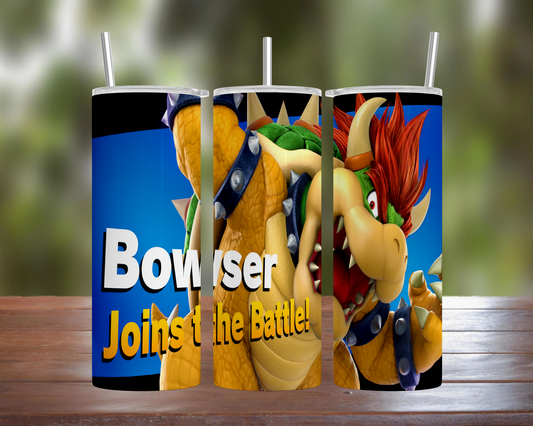 Smash Bros Ultimate Character: Bowser Tumbler