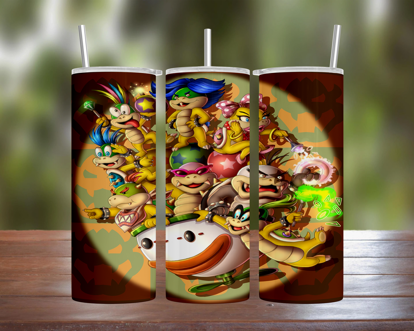 Mario: Bowser Jr. & Koopalings Tumbler