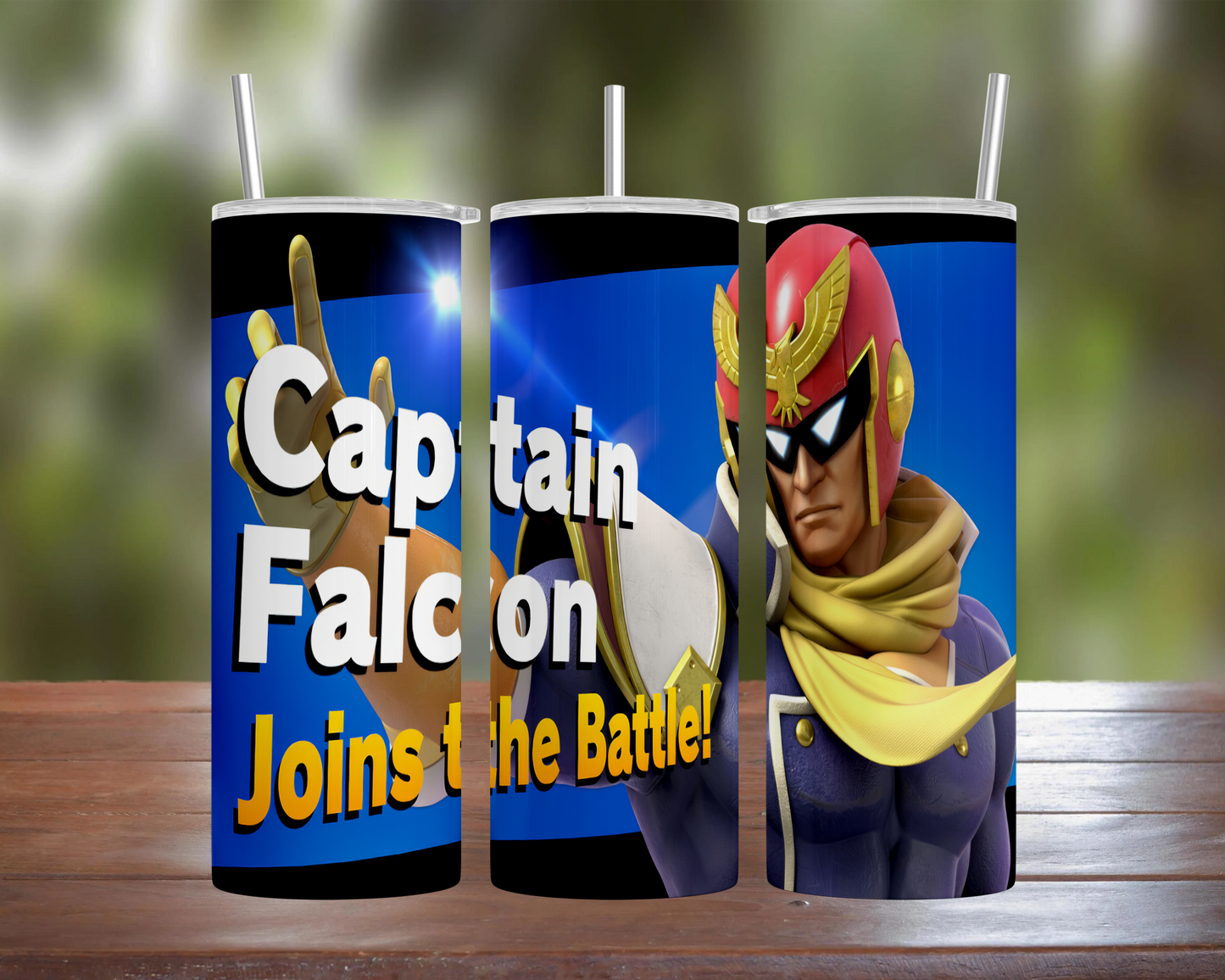 Smash Bros Ultimate Character: Captain Falcon Tumbler