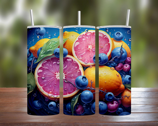 Citrus & Berries Tumbler