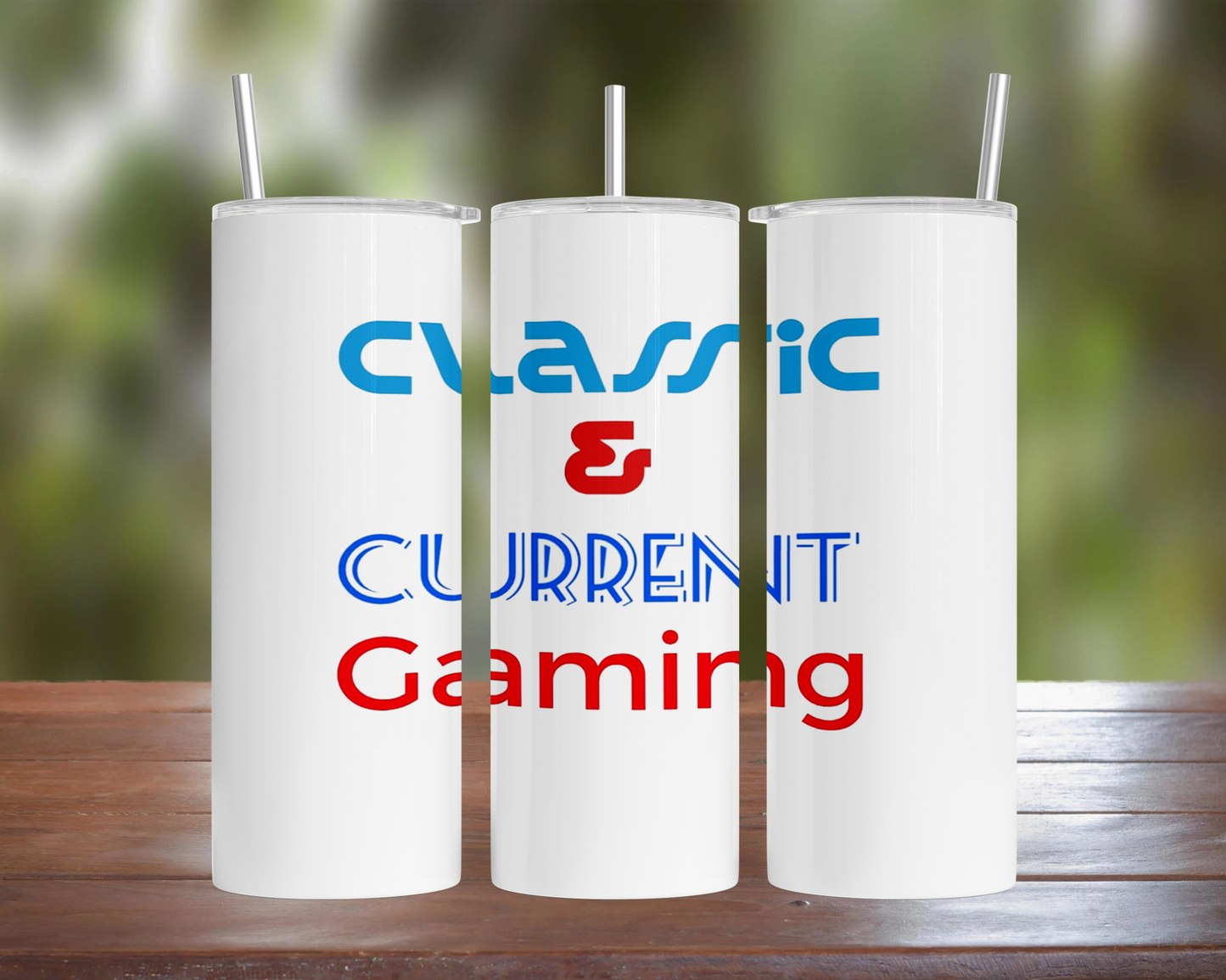 Classic & Current Gaming Tumbler