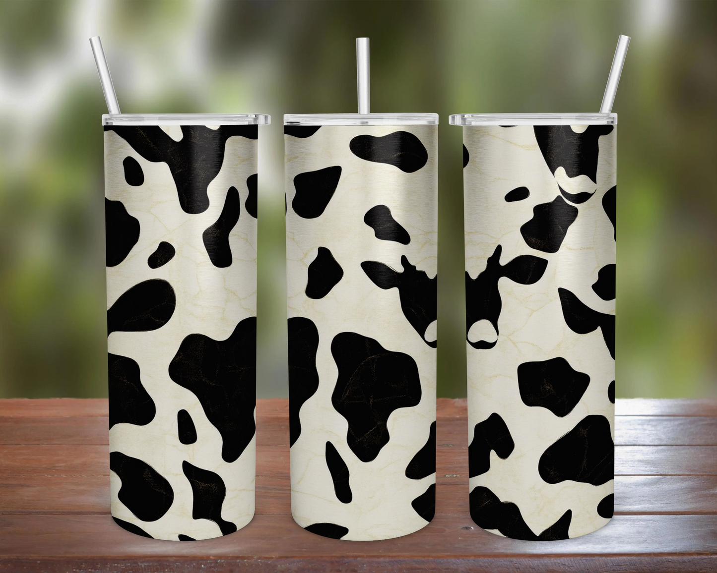 Cow Print Tumbler