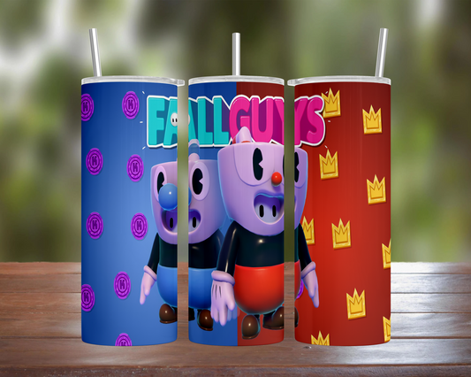 Fall Guys: Cuphead & Mugman V2 Tumbler