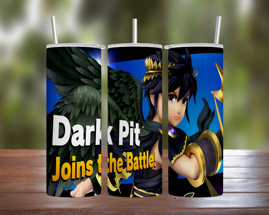 Smash Bros Ultimate Character: Dark Pit Tumbler