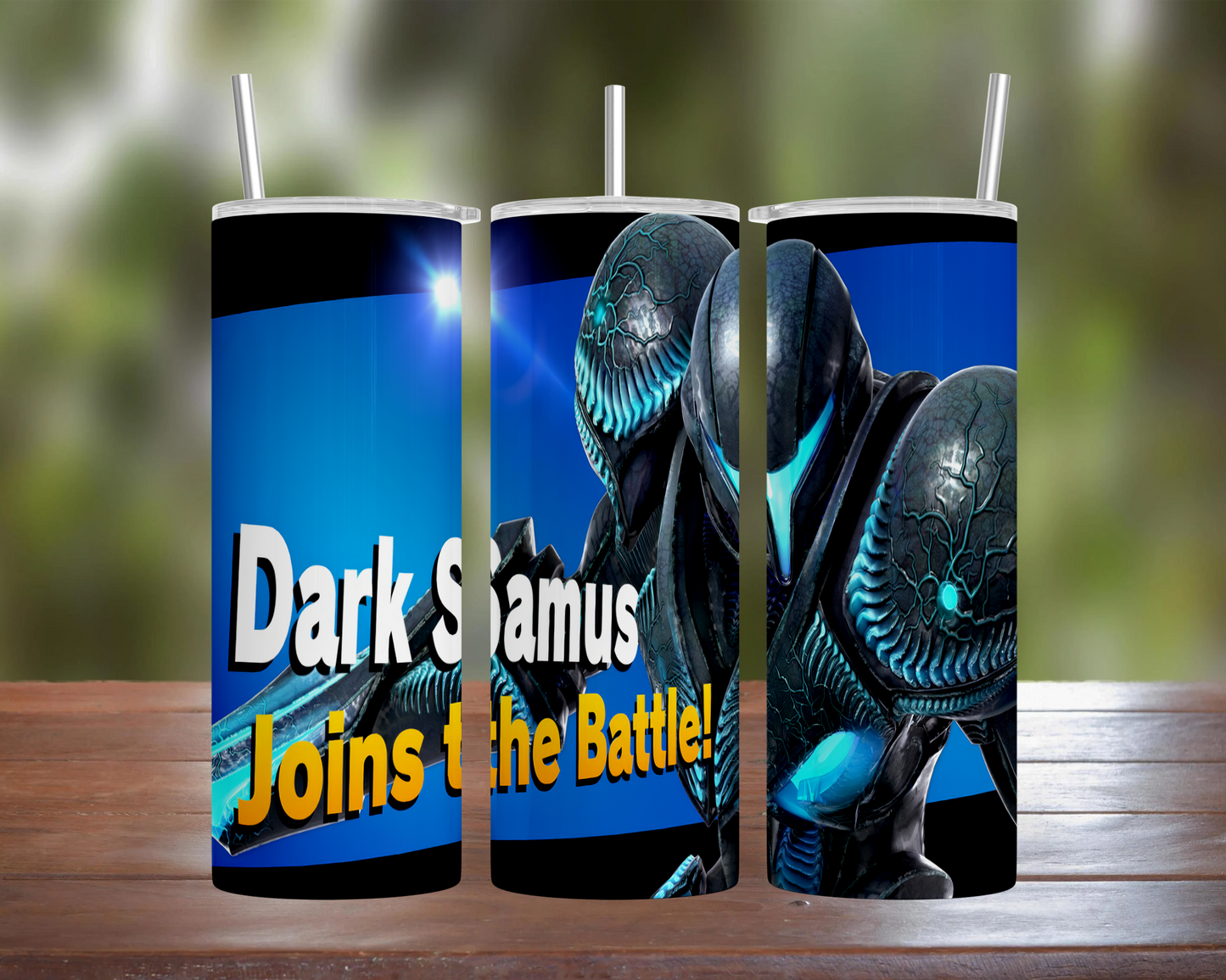 Smash Bros Ultimate Character: Dark Samus Tumbler