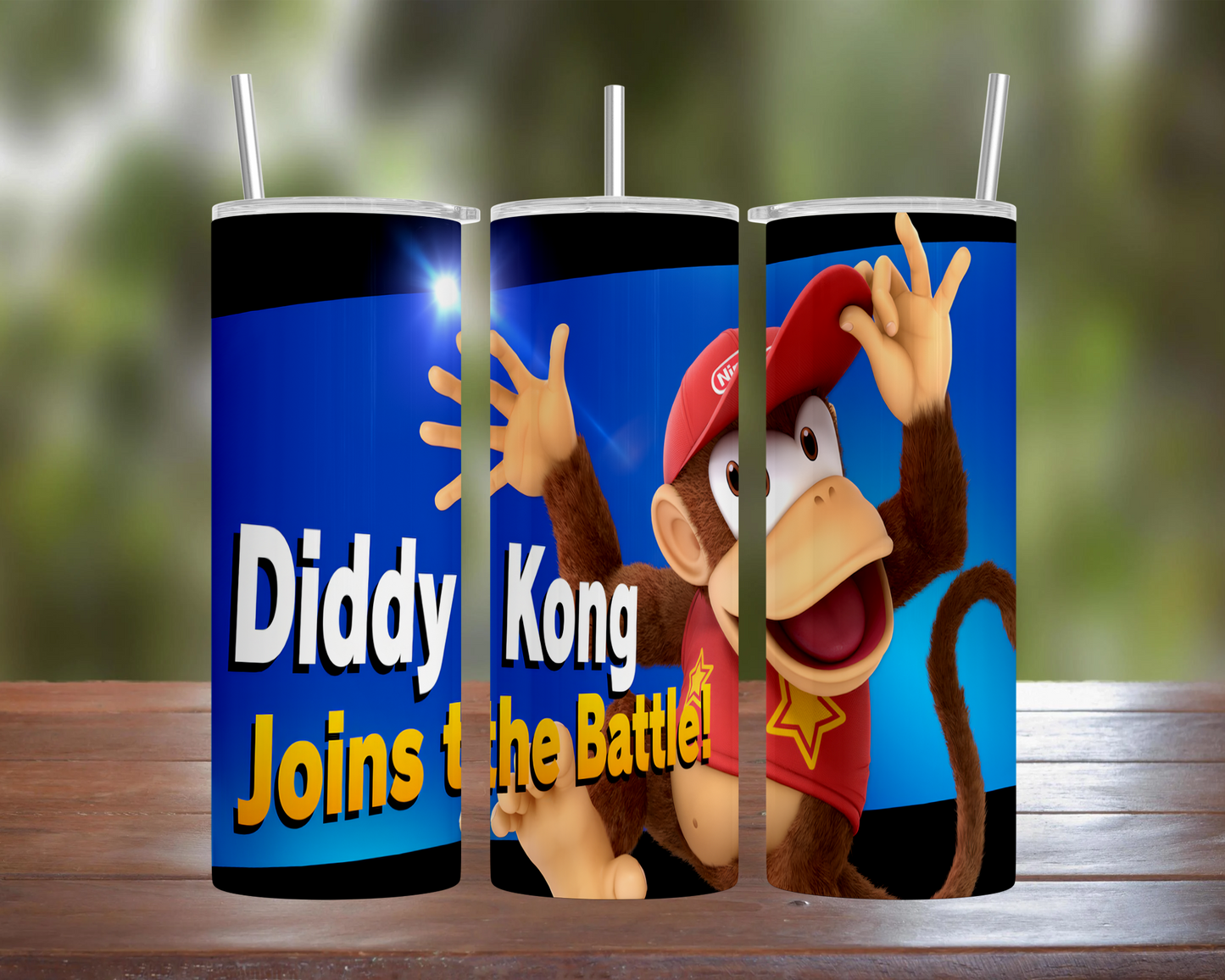 Smash Bros Ultimate Character: Diddy Kong Tumbler