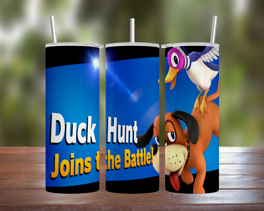 Smash Bros Ultimate Character: Duck Hunt Tumbler