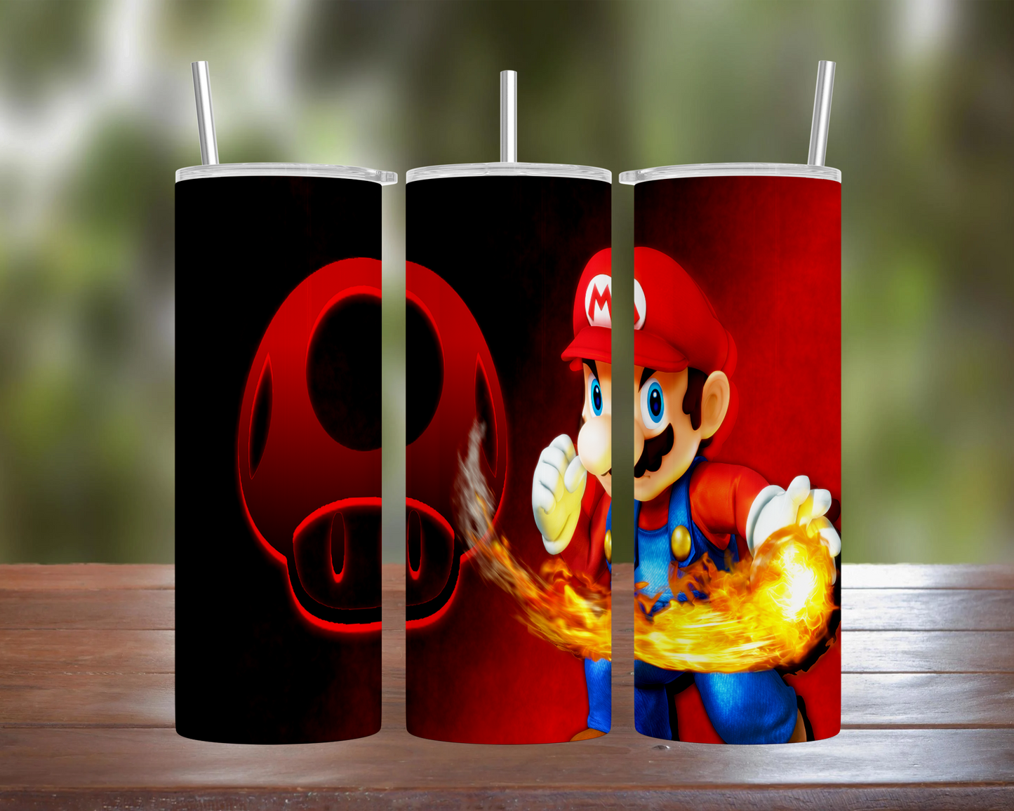 Mario: Fire Mario Tumbler